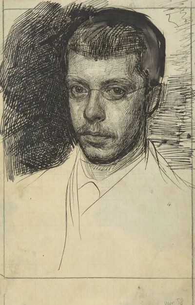 Portret Van Ch M Van Deventer