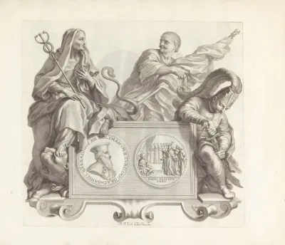 Portret Van Daniele Barbarigo Met De Personificatie Van De Kracht Van Welsprekendheid