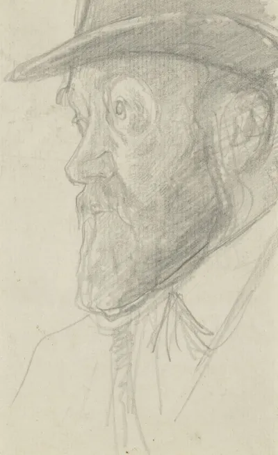 Portret Van De Beeldhouwer Lambertus Zijl 2
