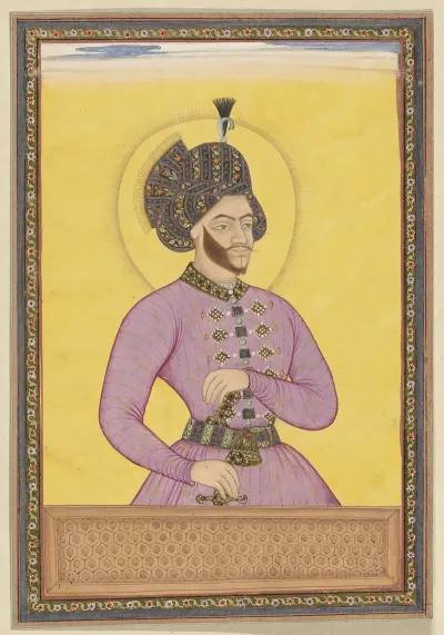 Portret Van De Shah Suleiman De Heerser Van Isfahan