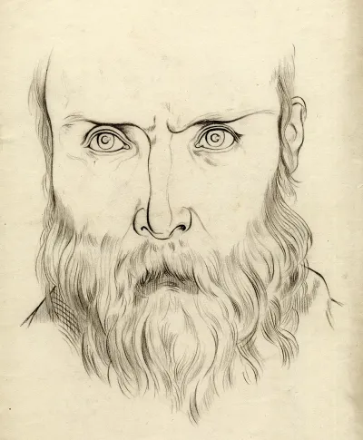 Portret Van Een Man Met Een Baard