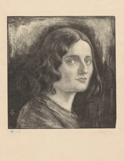 Portret Van Een Onbekende Vrouw 10