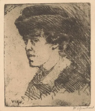 Portret Van Een Onbekende Vrouw 12