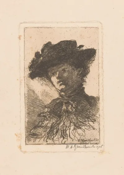 Portret Van Een Onbekende Vrouw 13
