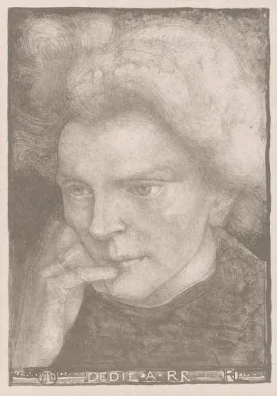 Portret Van Een Onbekende Vrouw 6