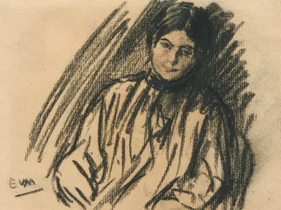 Portret Van Een Vrouw 10
