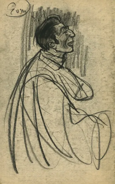 Portret Van Een Zittende Man 2