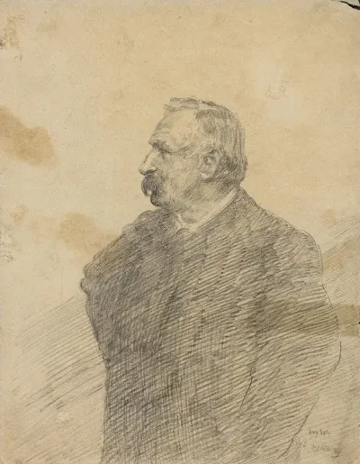 Portret Van Ernest Rousseau
