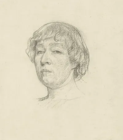 Portret Van Etha Fles