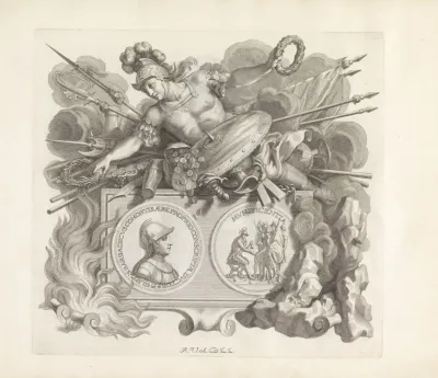Portret Van Filippo Barbarigo En De Personificatie Van Oorlog Of Militaire Overwinning