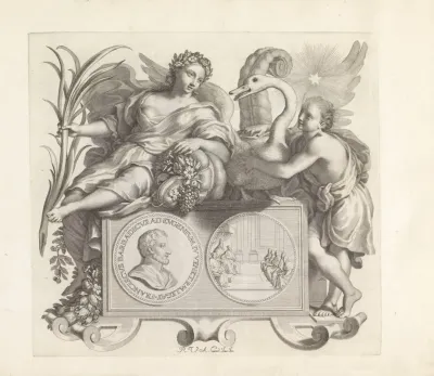 Portret Van Francesco Barbarigo En De Personificaties Voorspoed En Goed Gesternte