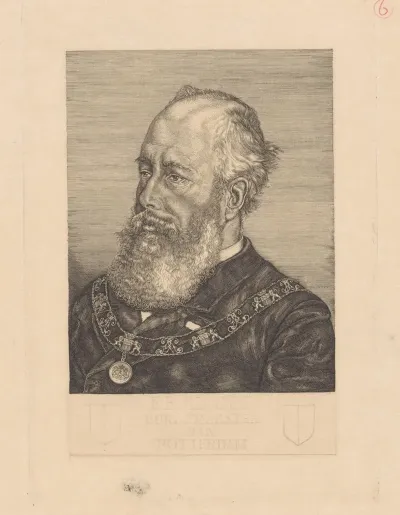 Portret Van Frederik Bernard Sjacob