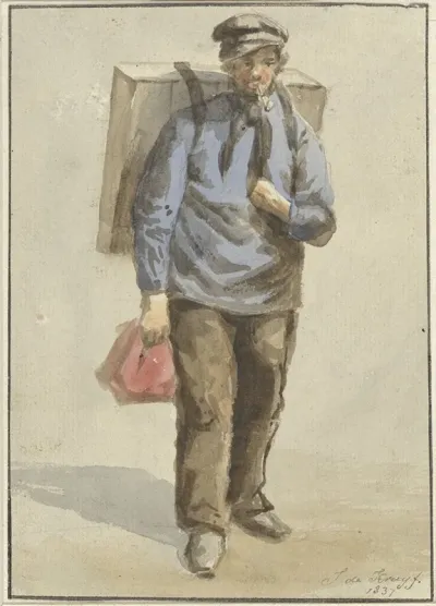 Portret Van Gerrit Van Schoorl