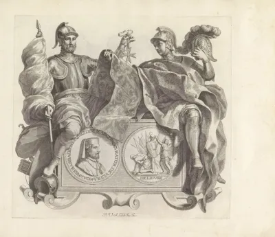 Portret Van Giovanni Barbarigo En Een Geharnaste Man En Vrouw