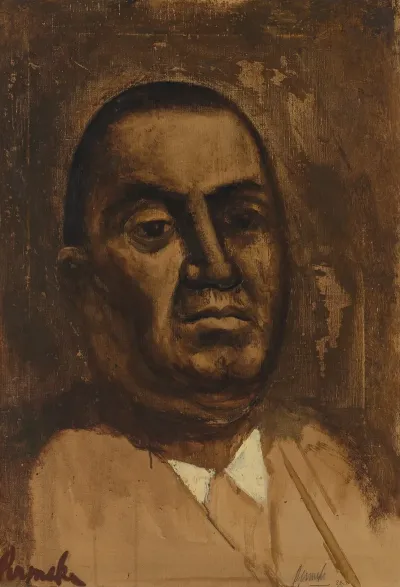 Portret Van Gustave Van Geluwe