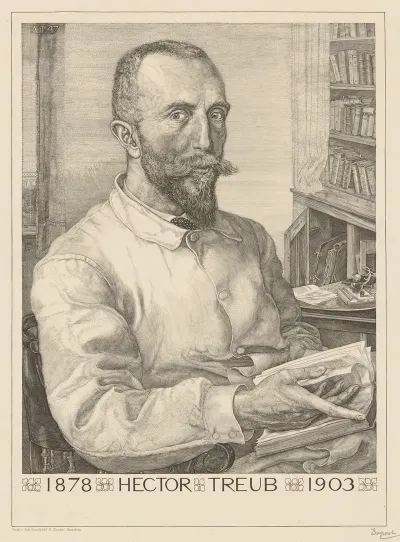 Portret Van Hector Treub 2