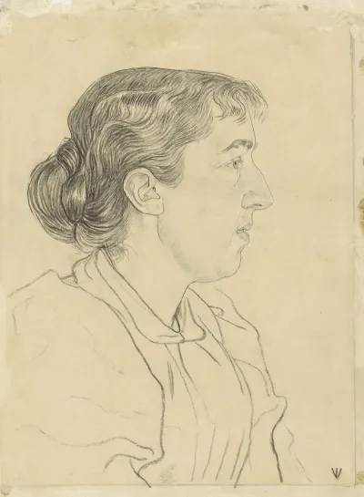 Portret Van Helene Lapidoth Swarth