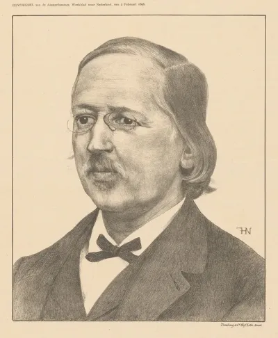 Portret Van Hendrick Peter Godfried Quack