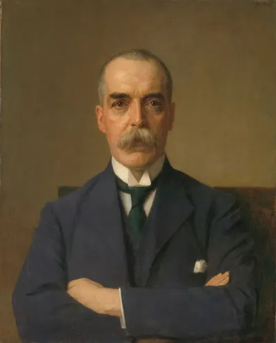 Portret Van Isaac De Bruijn 1872 1953