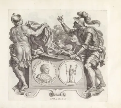 Portret Van Jacopo Barbarigo En Twee Soldaten