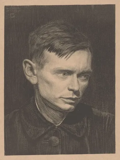 Portret Van Jan Mankes