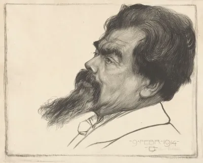 Portret Van Jan Toorop