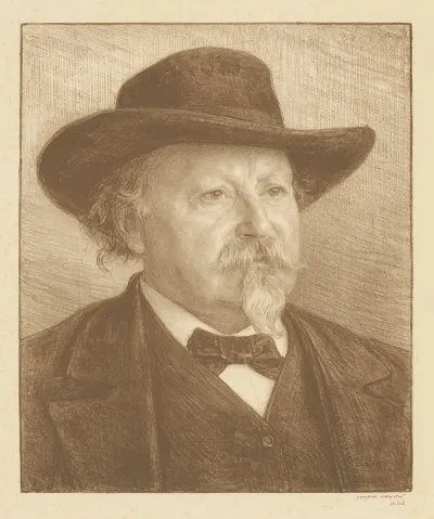Portret Van Johan Philip Van Der Kellen