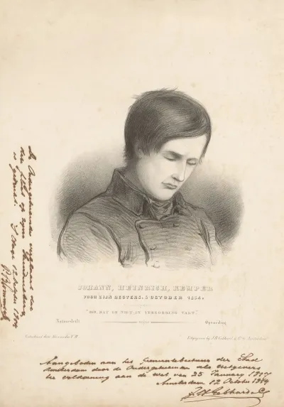 Portret Van Johann Heinrich Kemper