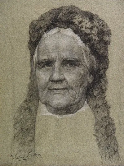 Portret Van Johanna Desideria Courtmans Berchmans