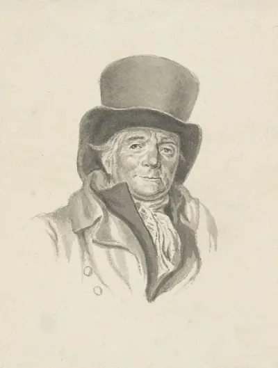 Portret Van Johannes Petrus Van Horstok
