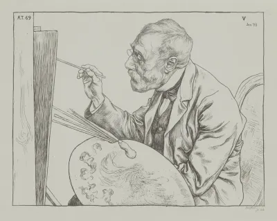 Portret Van Jozef Israels