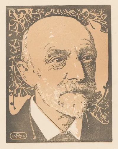 Portret Van M W Van Der Valk