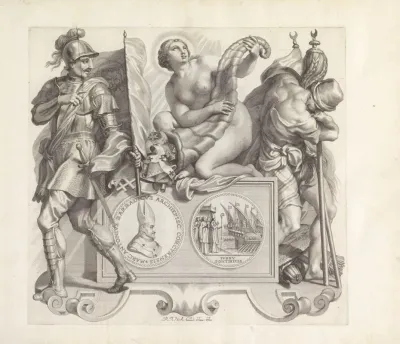 Portret Van Marcantonio Barbarigo En De Personificatie Van Gods Gunst