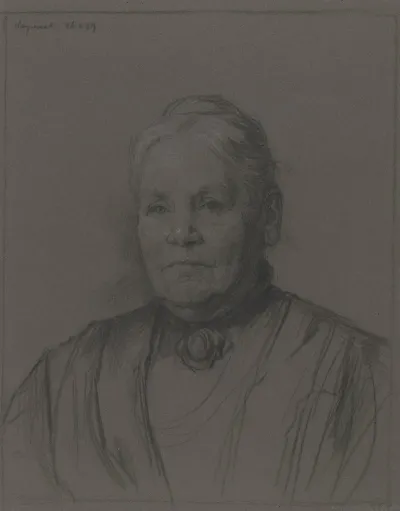 Portret Van Mevrouw M Heering Spakler