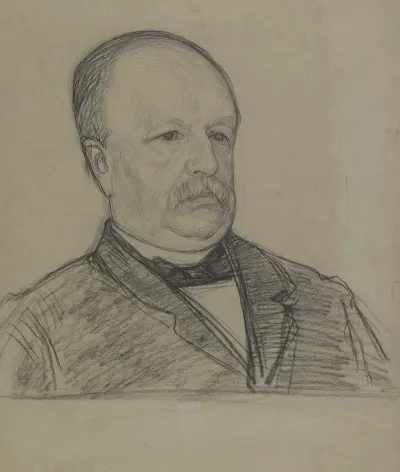 Portret Van Minister Tak Van Poortvliet