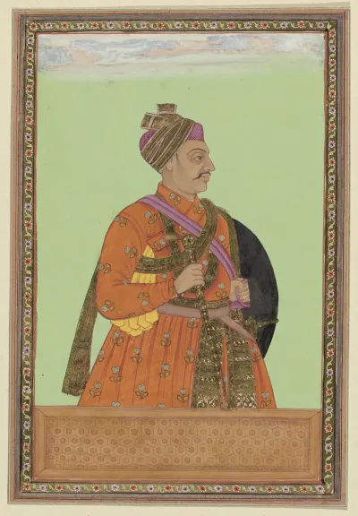 Portret Van Musa Khan Die Een Page Van Sultan Abdullah