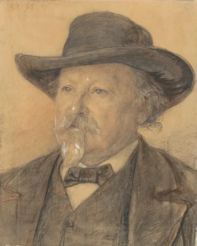 Portret Van Philip Van Der Kellen
