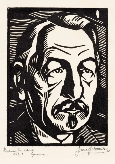 Portret Van Pieter Jelles Troelstra