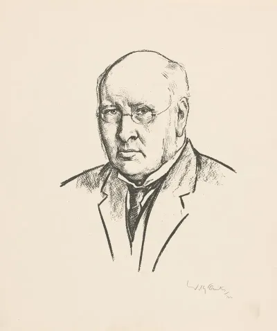 Portret Van Rudolph Hendrik Saltet
