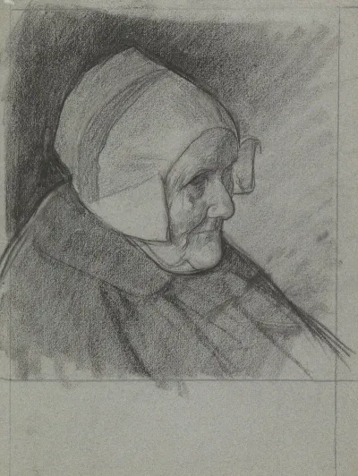 Portret Van Vrouw Van Den Brink