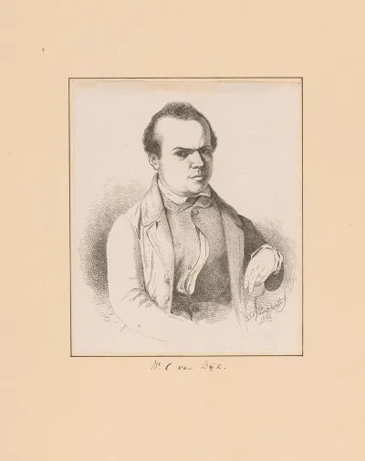 Portret Van Willem Cornelis Van Dijk