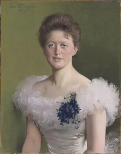 Portrett Av Benedikte Sophie Kaltenborn