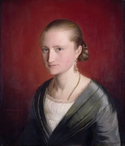 Portrett Av Claudine Jaeger