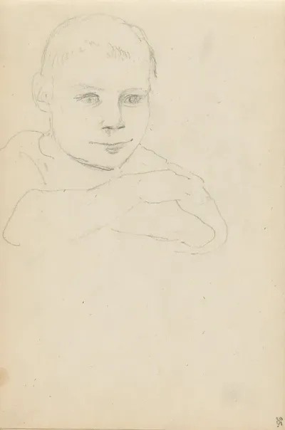 Portrett Av Gutt