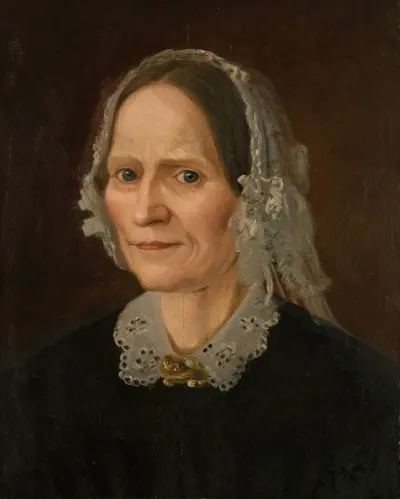 Portrett Av Kunstnerens Mor