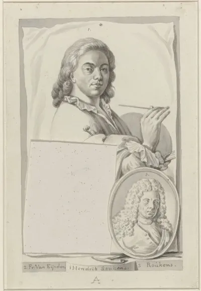 Portretten Van Hendrik Soukens En Roukens
