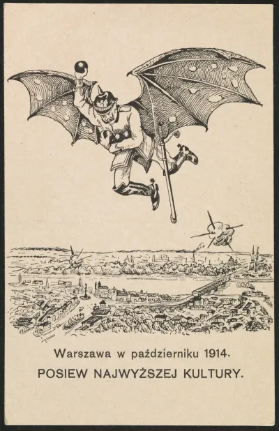 Posiew Najwyzszej Kultury Warszawa W Pazdzierniku 1914