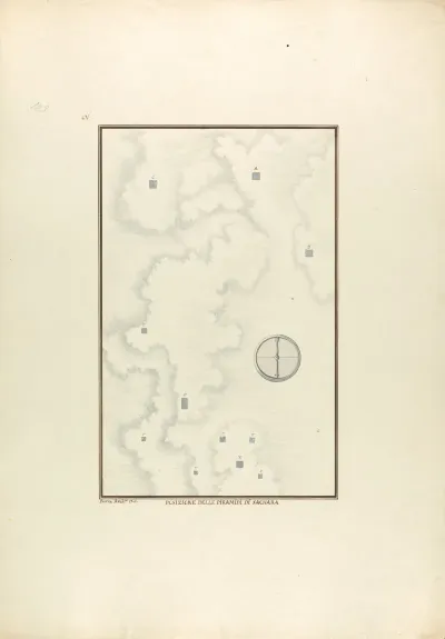 Posizione Delle Piramidi Di Sachara