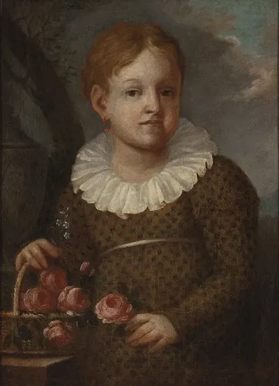 Posthumous Portrait Of Elzbietka Pade 1811 1818 Daughter Of Elzbieta And Marcin