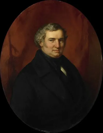 Posthumous Portrait Of Hendrik Andre Cornelis Tierens City Functionary Of Heusden